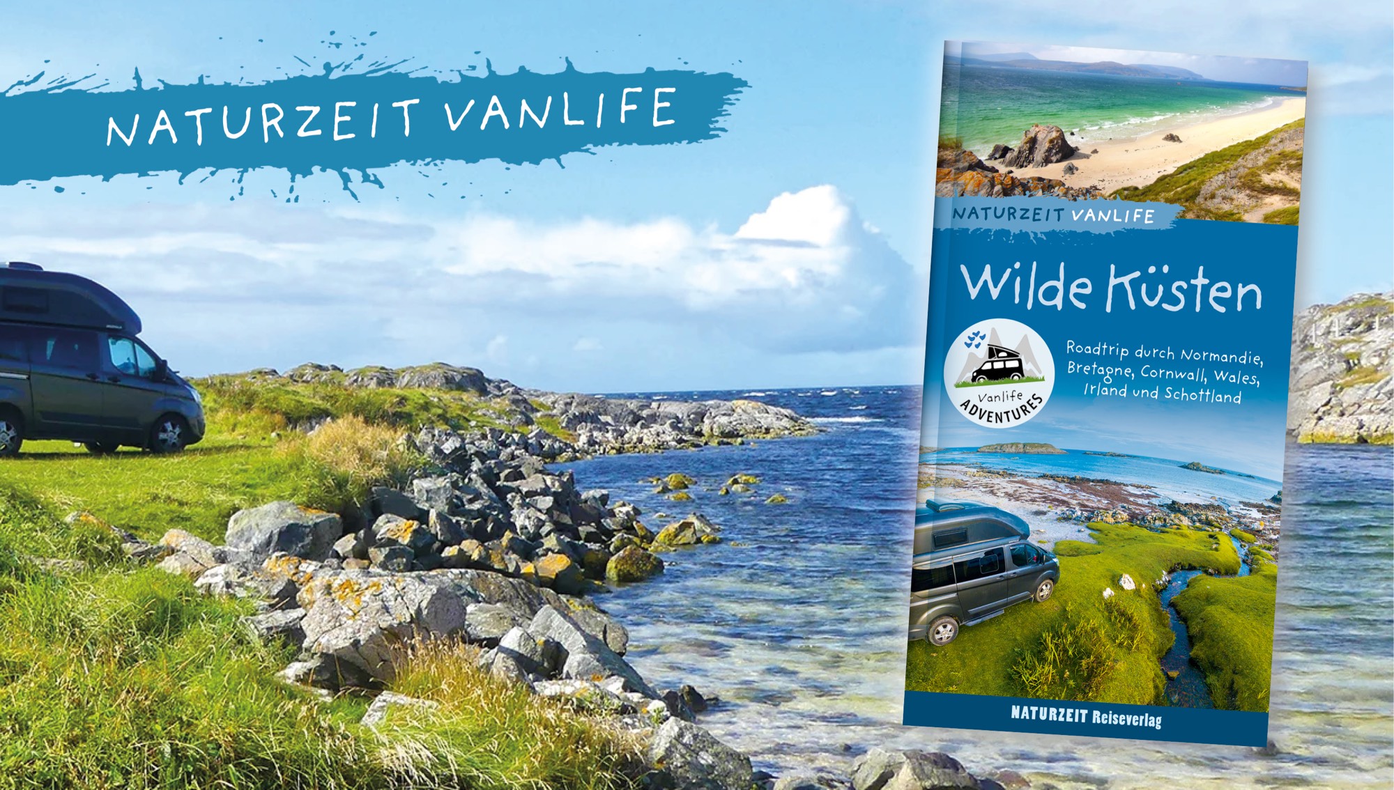 Campsite list for the book Naturzeit Vanlife: Wilde Küsten