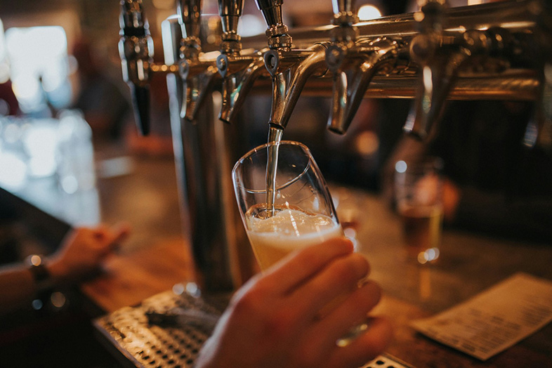 Places with breweries nearby